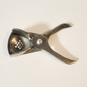 Vintage 1950s Lemon Lime Juicer, Kitchen Citrus Fruit Gadget, Made In Japan